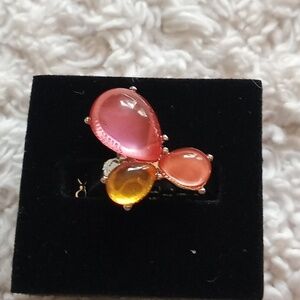 Reflective Ranking Pink Ring